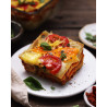 Utorok: Lasagne s baklažánom a hrachovým proteínom (26.5. 2026)
