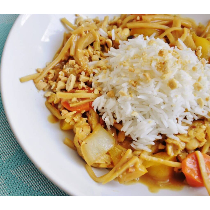 Tempeh po thajsky